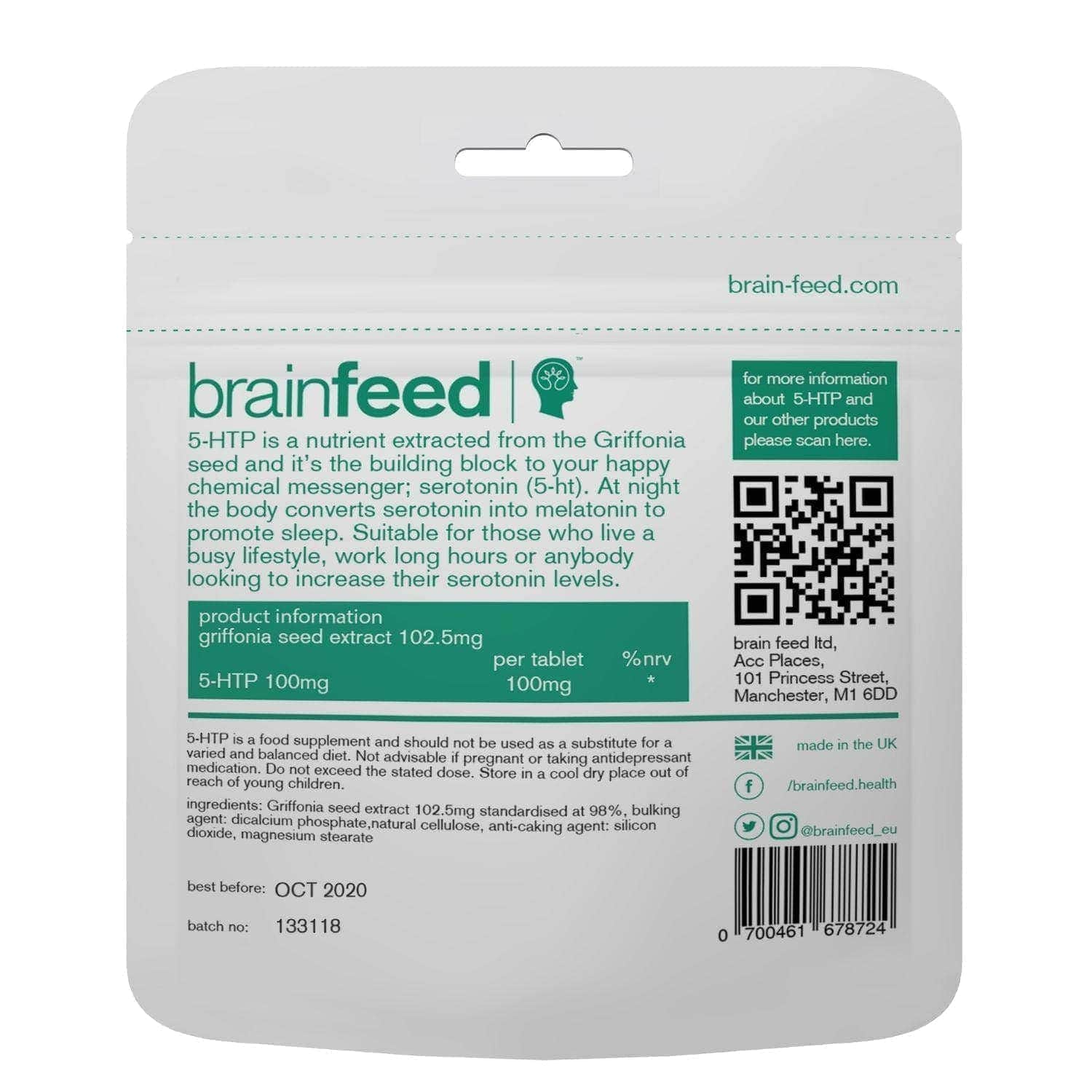 serotonin & dopamine precursor trial 2-month supply